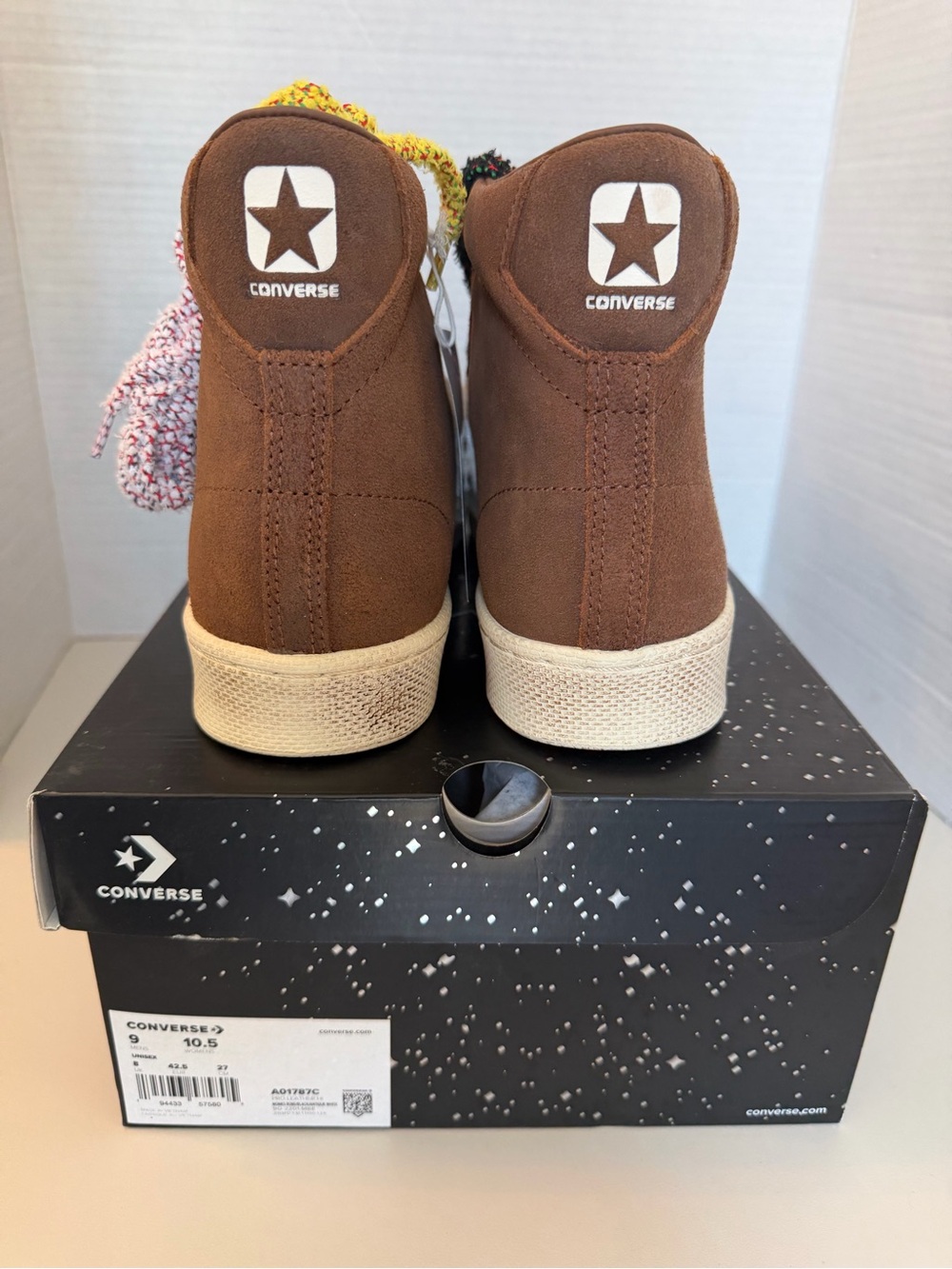 Converse X Barriers Pro Leather High Top Size 9 - NIB - Picture 3 of 8